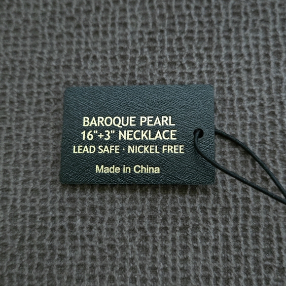 House🏠 of Harlow Baroque Pearl Necklace - NWT - Picture 7 of 16